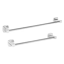 PORTA ASCIUGAMANI SERIE 'STARTER' inter. fori 30 cm - cm 36,8 x 5 x h. 4,8