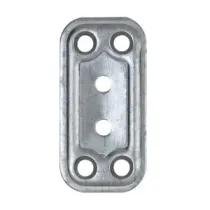 C PIASTRA DIRITTA ACCIAIO ZINCATO 30X60 MM (100,0 PZ)