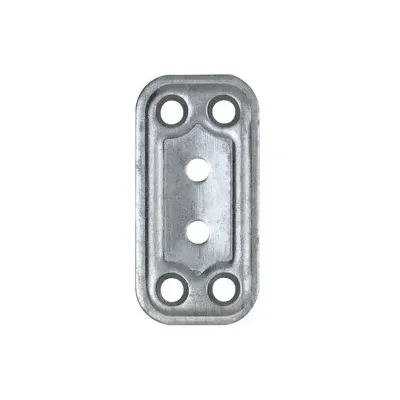 C PIASTRA DIRITTA ACCIAIO ZINCATO 30X60 MM (100,0 PZ)