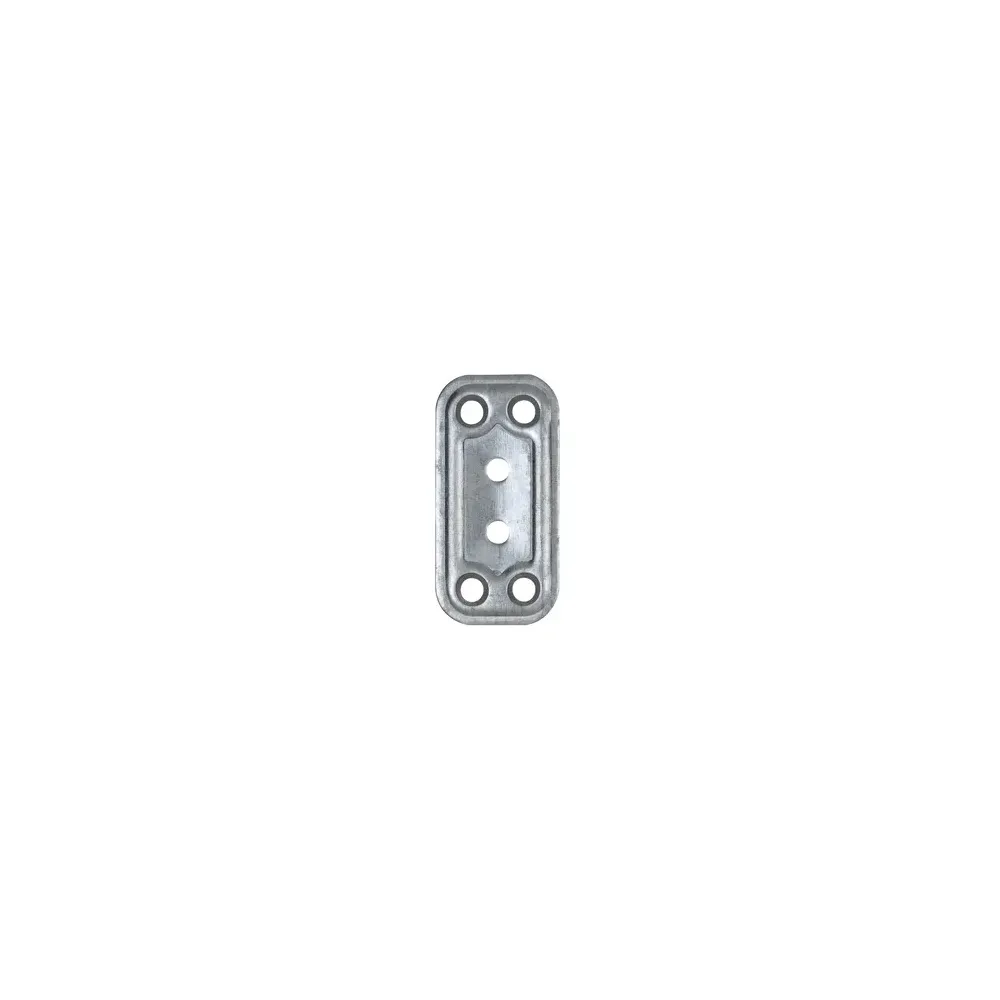 C PIASTRA DIRITTA ACCIAIO ZINCATO 30X60 MM (100,0 PZ)
