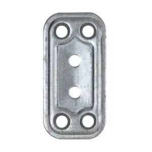 C PIASTRA DIRITTA ACCIAIO ZINCATO 30X60 MM (100,0 PZ)