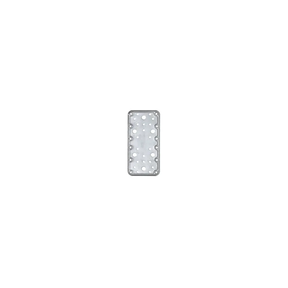 C PIASTRA DIRITTA ACCIAIO ZINCATO 90X180 MM (20,0 PZ)