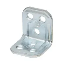 C PIASTRA ANGOLARE ACCIAIO ZINCATO 30X30X30 MM (100,0 PZ)