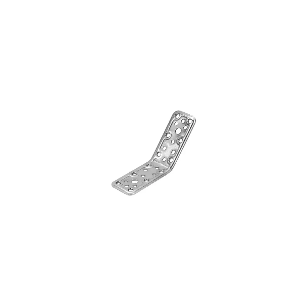 C PIASTRA ANGOLARE 135 ACCIAO ZINCATO 40X80X80 MM (25,0 PZ)
