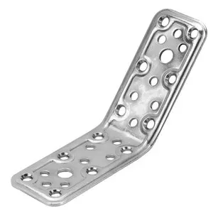 C PIASTRA ANGOLARE 135 ACCIAO ZINCATO 40X80X80 MM (25,0 PZ)