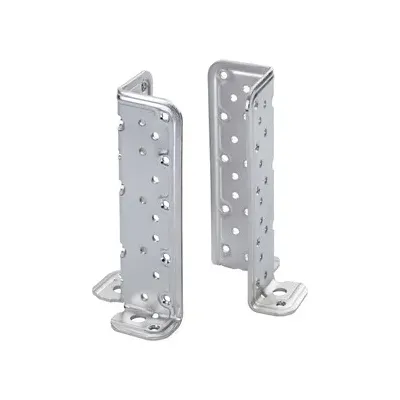 C PIASTRA SUPP PILASTRO ACC ZINCATO 31X115X31 MM (8,0 PZ)