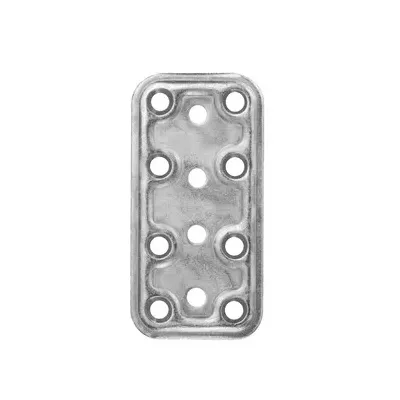 C PIASTRA DIRITTA ACCIAIO ZINCATO 40X120 MM (50,0 PZ)