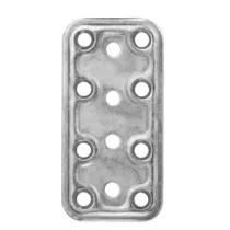 C PIASTRA DIRITTA ACCIAIO ZINCATO 40X160 MM (25,0 PZ)
