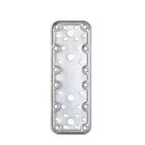 C PIASTRA DIRITTA ACCIAIO ZINCATO 65X180 MM (25,0 PZ)