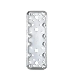 C PIASTRA DIRITTA ACCIAIO ZINCATO 65X180 MM (25,0 PZ)