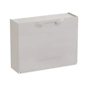 SCARPIERA MODULARE EFFETTO DOGHE BIANCO (7,0 PZ)