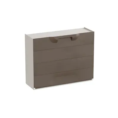 SCARPIERA MODULARE EFFETTO DOGHE TORTORA (7,0 PZ)