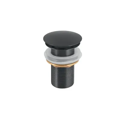 GEDY PILETTA IN ACCIAIO GUN METAL CLIC CLAC 05