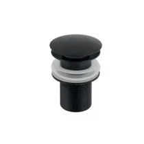 GEDY PILETTA IN ACCIAIO NERO MATT CLIC CLAC 03