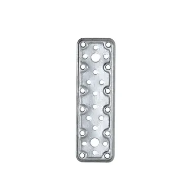 C PIASTRA DIRITTA ACCIAIO ZINCATO 50X160 MM (25,0 PZ)