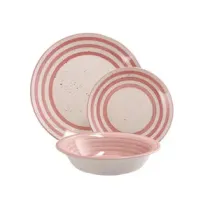SERVIZIO PIATTI NAVY 18PZ ROSA (2,0 CF)
