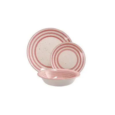 SERVIZIO PIATTI NAVY 18PZ ROSA (2,0 CF)