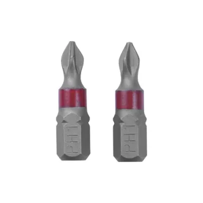 Inserti Philips PH1 25 mm blister 2 pz (1/4")