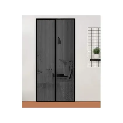 ZANZARIERA MAGNETICA P/PORTA 140X240CM NERO