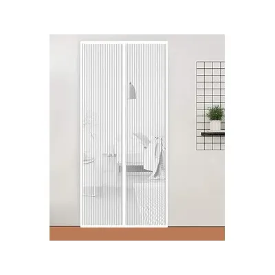 ZANZARIERA MAGNETICA P/PORTA 140X240CM BIANCO