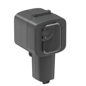 PRESA P/ESTERNO OBLO BIP-SCHUKO IP56 GRIGIO