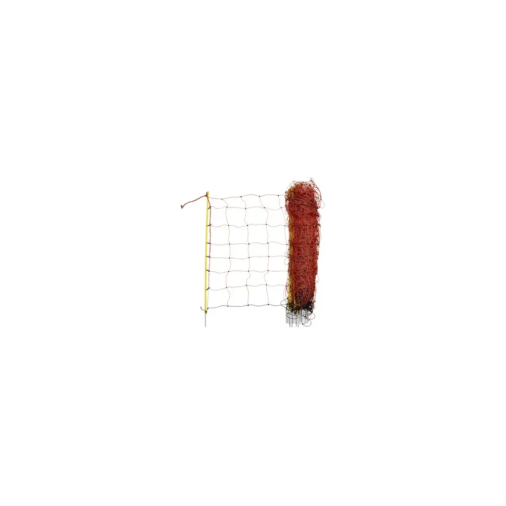 RETE P/OVINI ELETTRIFICABILE 108 CM ARANCIONE