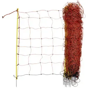 RETE P/OVINI ELETTRIFICABILE 108 CM ARANCIONE