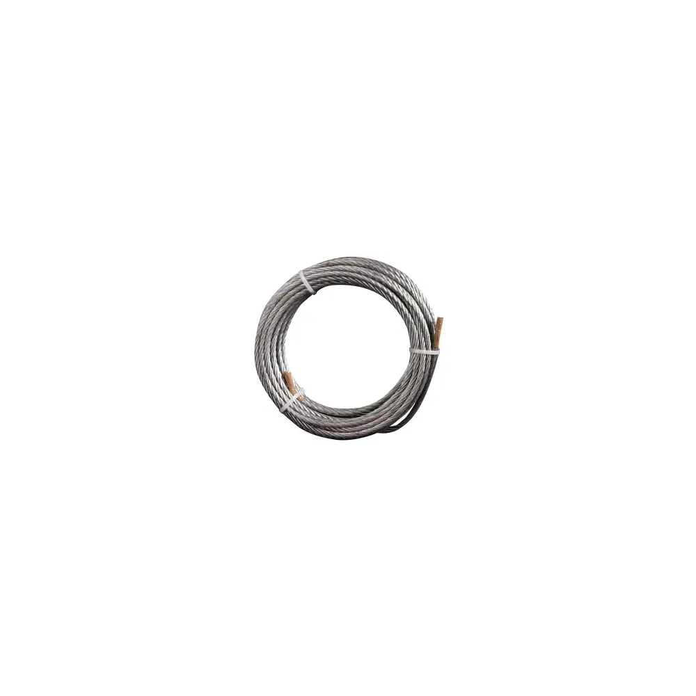 FUNE ACCIAIO COMMERCIALE 72F D  6 MM CF 10 M
