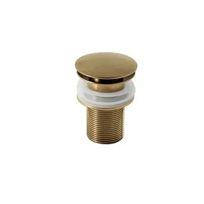 GEDY PILETTA IN ACCIAIO ORO MATT CLIC CLAC 04