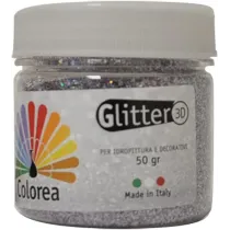GLITTER PRISMATICI IN POLVERE gr.50 - colore viola