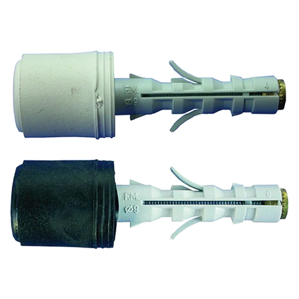 TASSELLO NYLON 'CASA' ø 20 col.bianco - blister pz 3 TASSELLO NYLON 'CASA' ø 20 col.bianco - blister pz 3