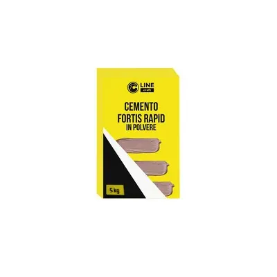 C CEMENTO IN POLVERE RAPIDO 5 KG GRIGIO FORTIS-RAPID (4,0 PZ)