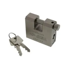 CISA 28550 LUCCHETTO CORAZZATO MONOBL ANTIC 75 MM