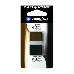 DAL AQUAFINE ACQUERELLO MG SEPIA/GR PAYN