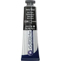 DAL AQUAFINE GOUACHE 15ML NERO AVORIO