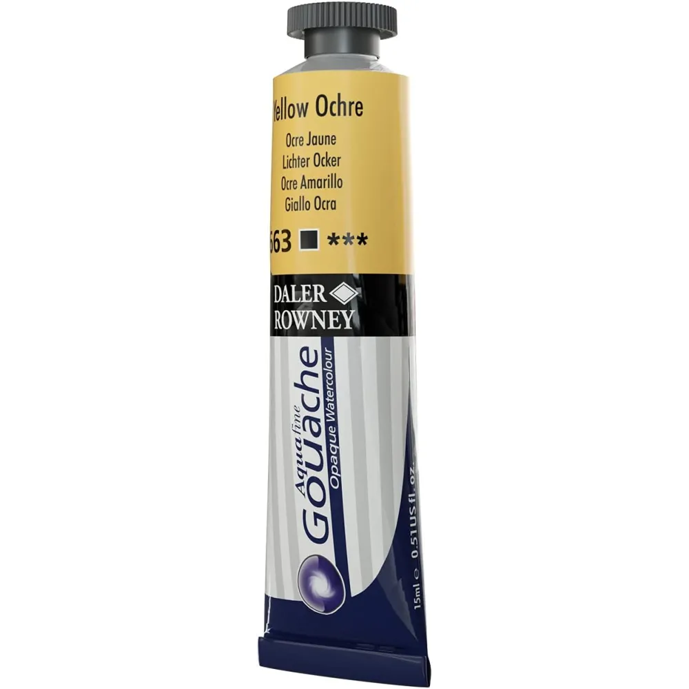 DAL AQUAFINE GOUACHE 15ML OCRA GIALLA