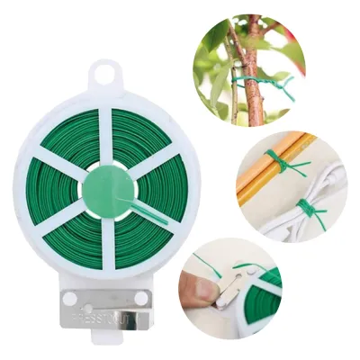 PIATTINA FILO PLASTICATO mt. 250 in rotolo - colore marrone