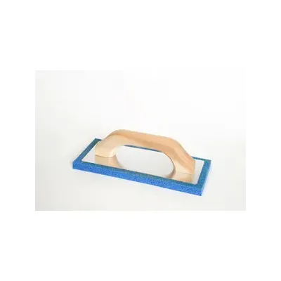 FRATTONE SPUGNA BLU C/MANICO LEGNO 100X240 MM