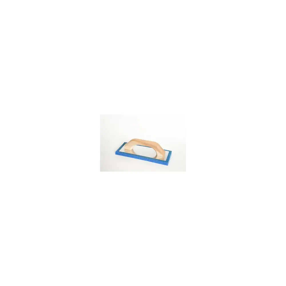 FRATTONE SPUGNA BLU C/MANICO LEGNO 100X240 MM