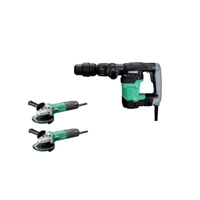 HIKOKI MARTELLO DEMOLITORE H41MB2 950W 7,1J+2 SMERIGL G12STA