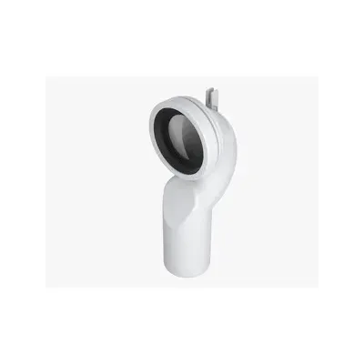 CURVA VASO COLLO CIGNO BASSO INGOMBRO D 110MM