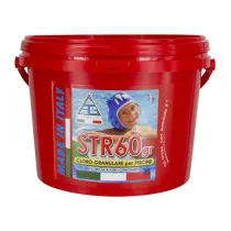 CLORO PER PISCINA IN POLVERE STR60GR    5 KG