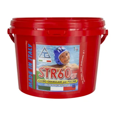 CLORO PER PISCINA IN POLVERE STR60GR    5 KG