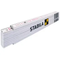 DOPPIO METRO STABILA 1407 10 ASTE LEGNO BIANCO (10,0 PZ)