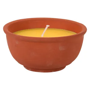 CANDELA ALLA CITRONELLA cm 11