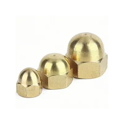 DADO ESAGONALE CIECO M  8 ZINCATO GIALLO UNI5721 (500,0 PZ)