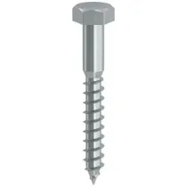 TIRAFONDO P/LEGNO TE  8X300MM ZINCATO UNI704 (50,0 PZ)