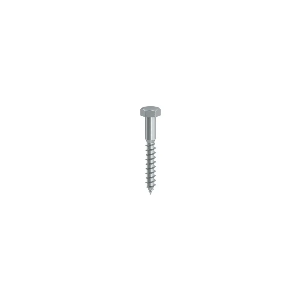 TIRAFONDO P/LEGNO TE  8X300MM ZINCATO UNI704 (50,0 PZ)