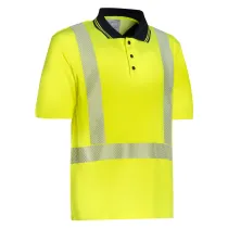 POLO ALTA VISIBILITA' 'LIGHT HV' taglia L - giallo