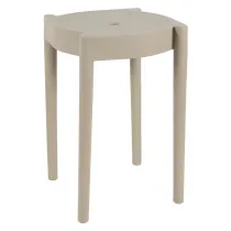 SGABELLO IMPILABILE 'TAIPEI' col. tortora